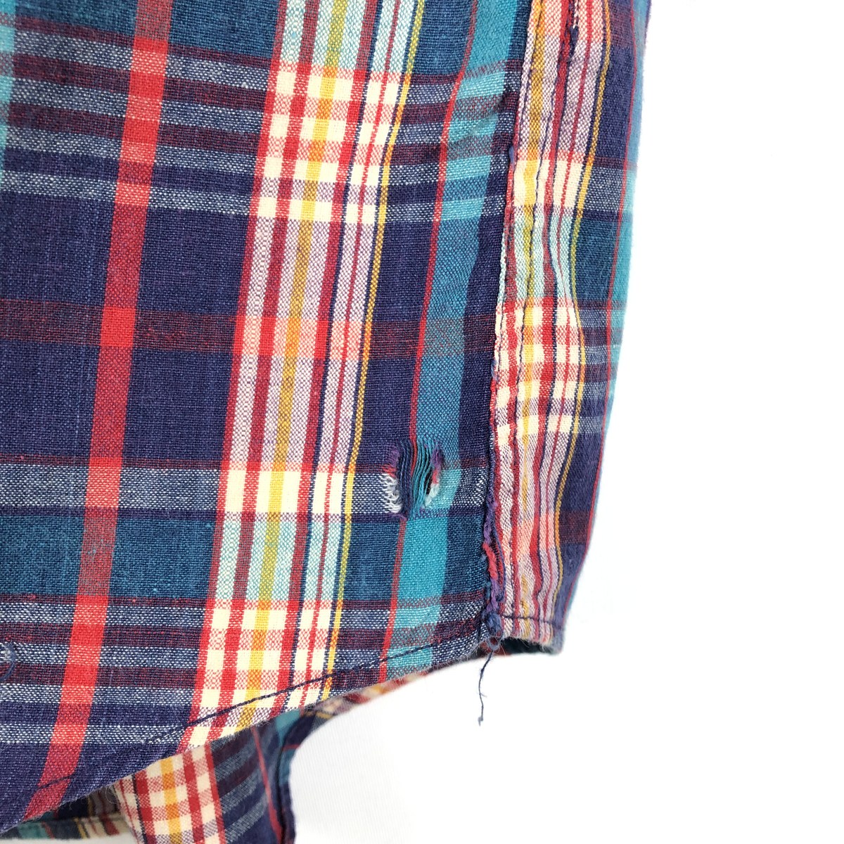 WOOLRICH/ウールリッチ 半袖 ボタンダウン チェックシャツ
