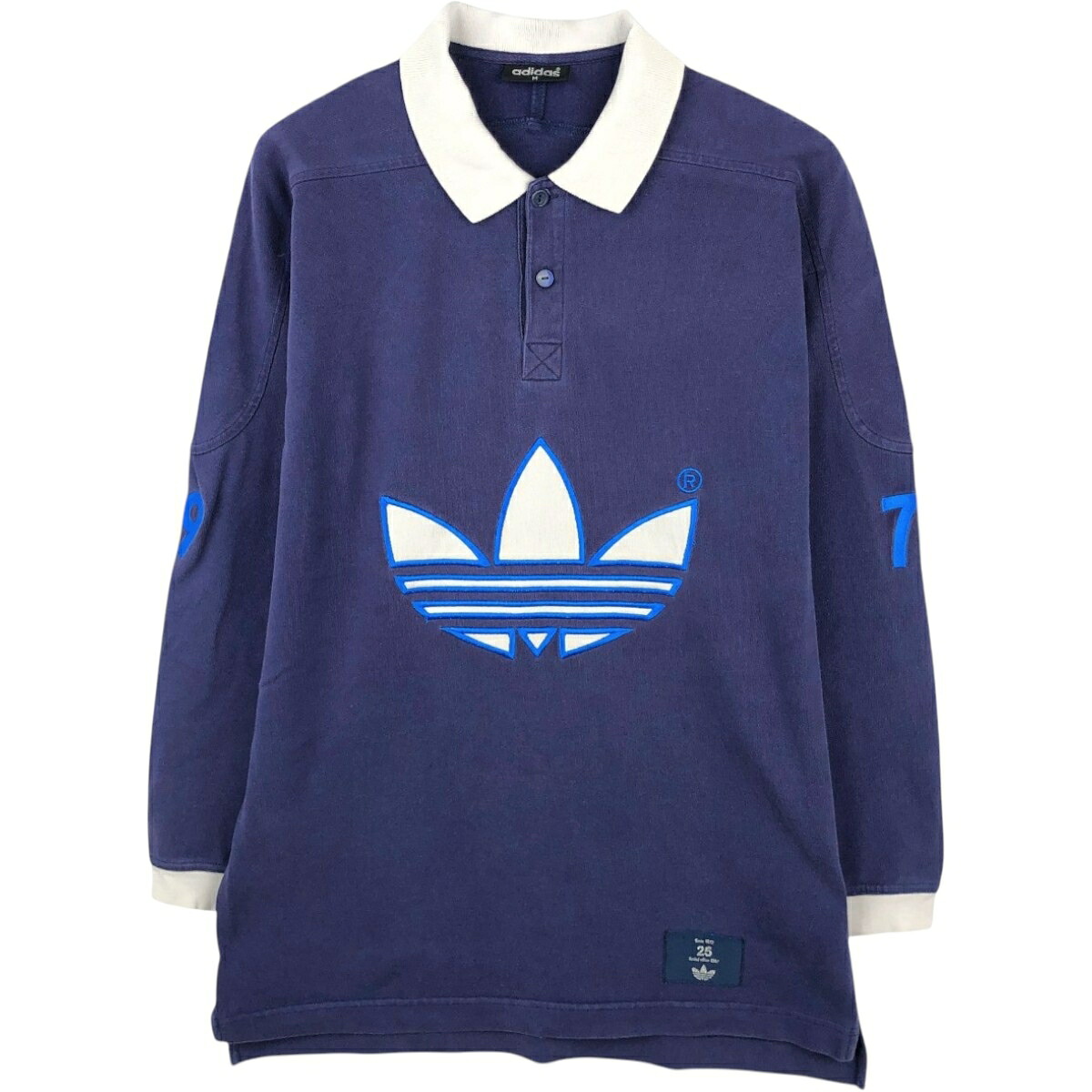 adidas/アディダス 長袖 ポロシャツ
