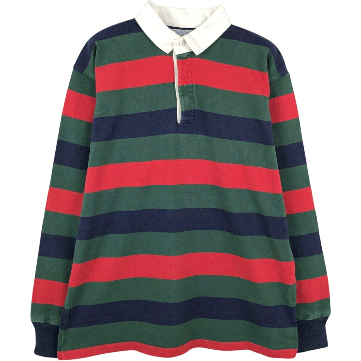 LANDS' END/ランズエンド 長袖 ラガーシャツ