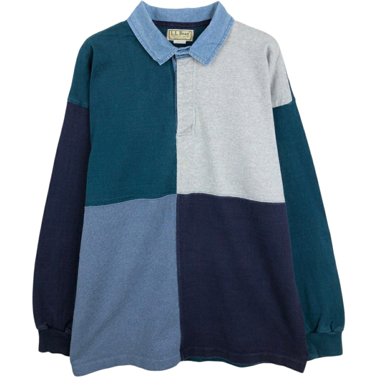 L.L.Bean/エルエルビーン 長袖 ラガーシャツ