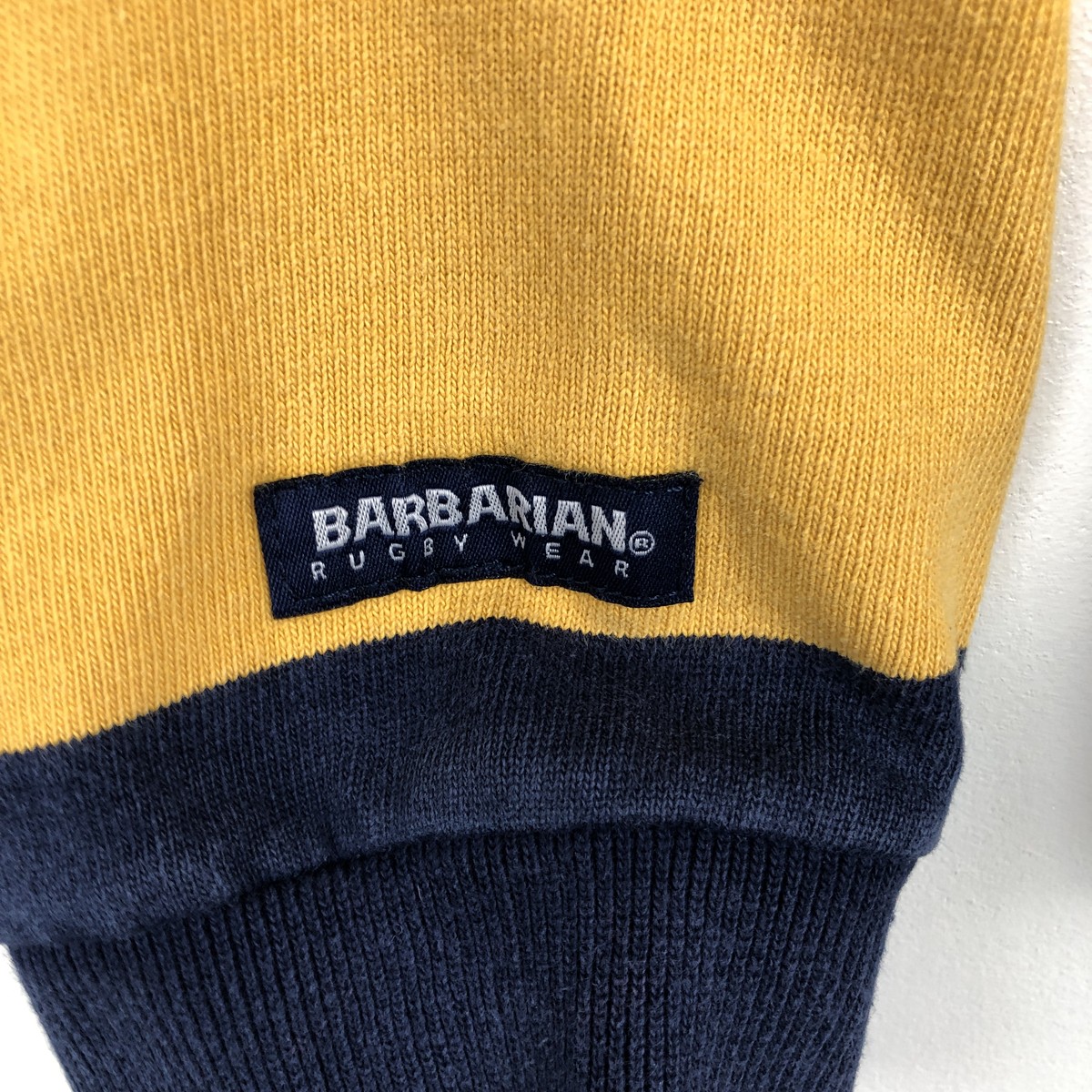 BARBARIAN/バーバリアン 長袖 ラガーシャツ