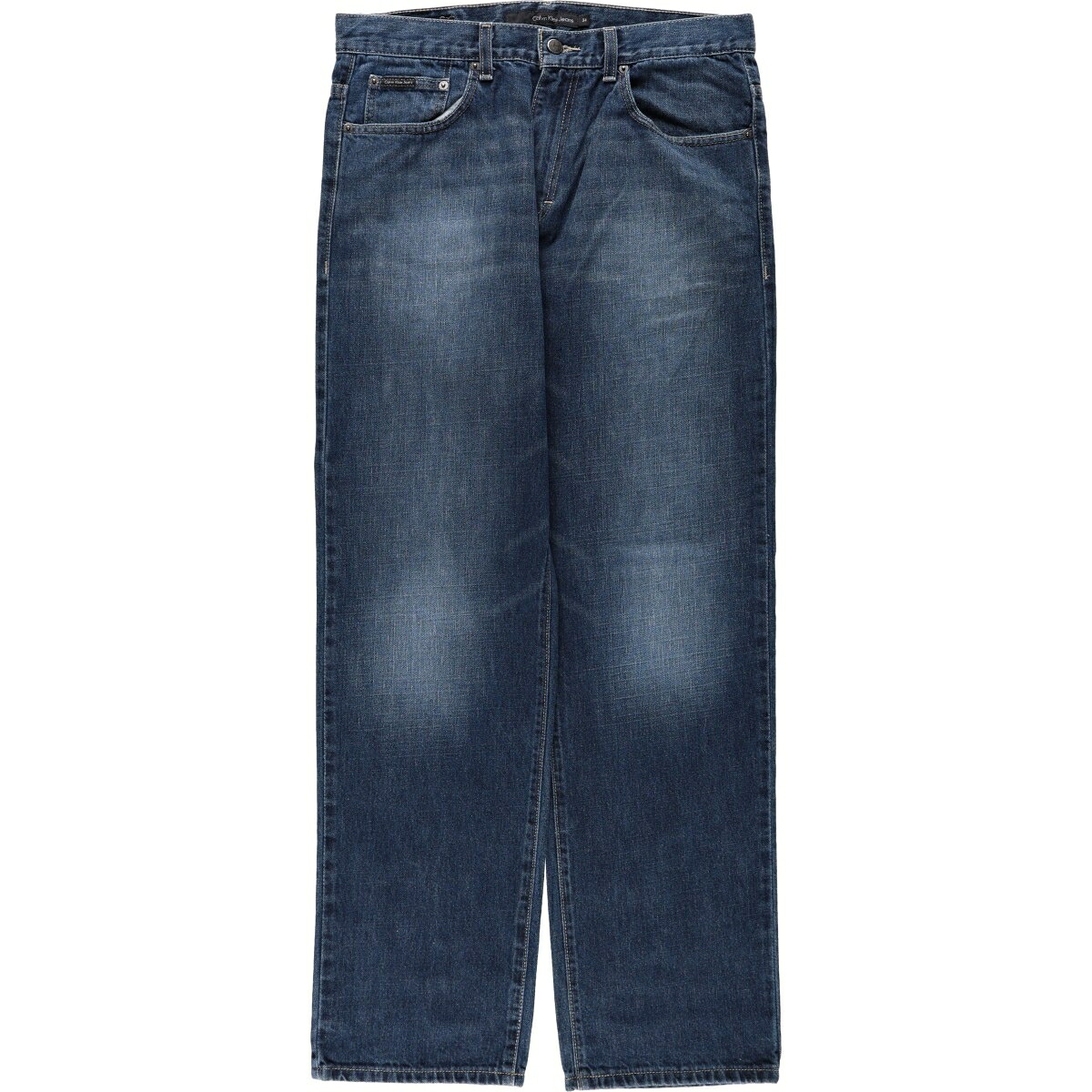 Calvin klein/カルバンクライン JEANS RELAXED STRAIGHT easy fit ストレートデニムパンツ