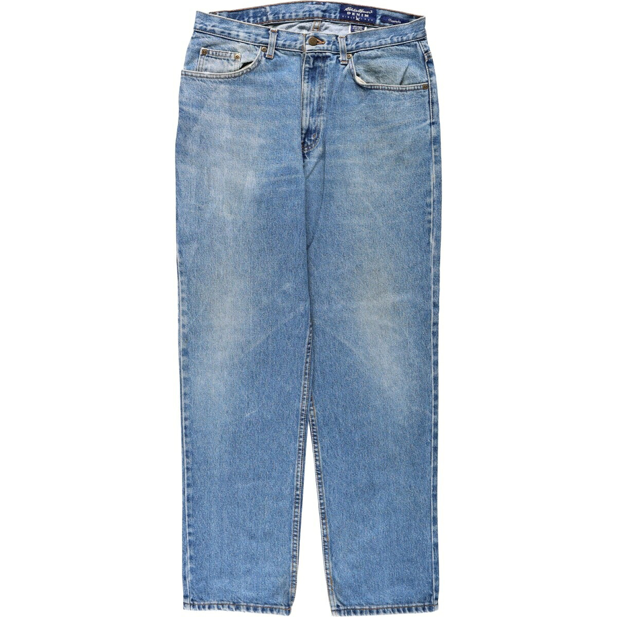 Eddie Bauer/エディーバウアー DENIM classic-fit テーパードデニムパンツ