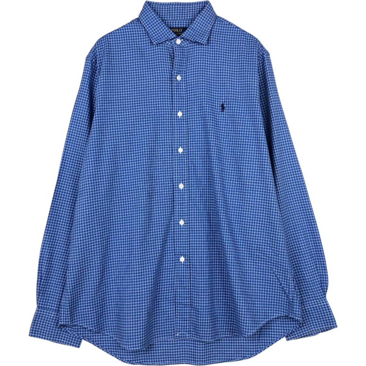 Ralph Lauren/ラルフローレン 長袖 コットンチェックシャツ