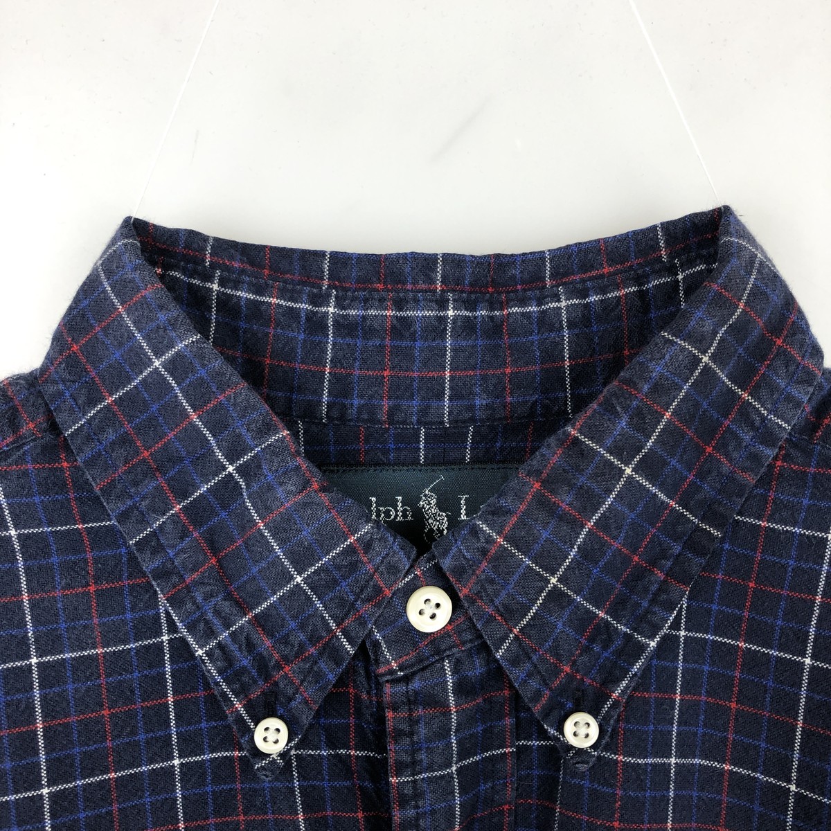 Ralph Lauren/ラルフローレン CLASSIC FIT 長袖 ボタンダウンチェックシャツ