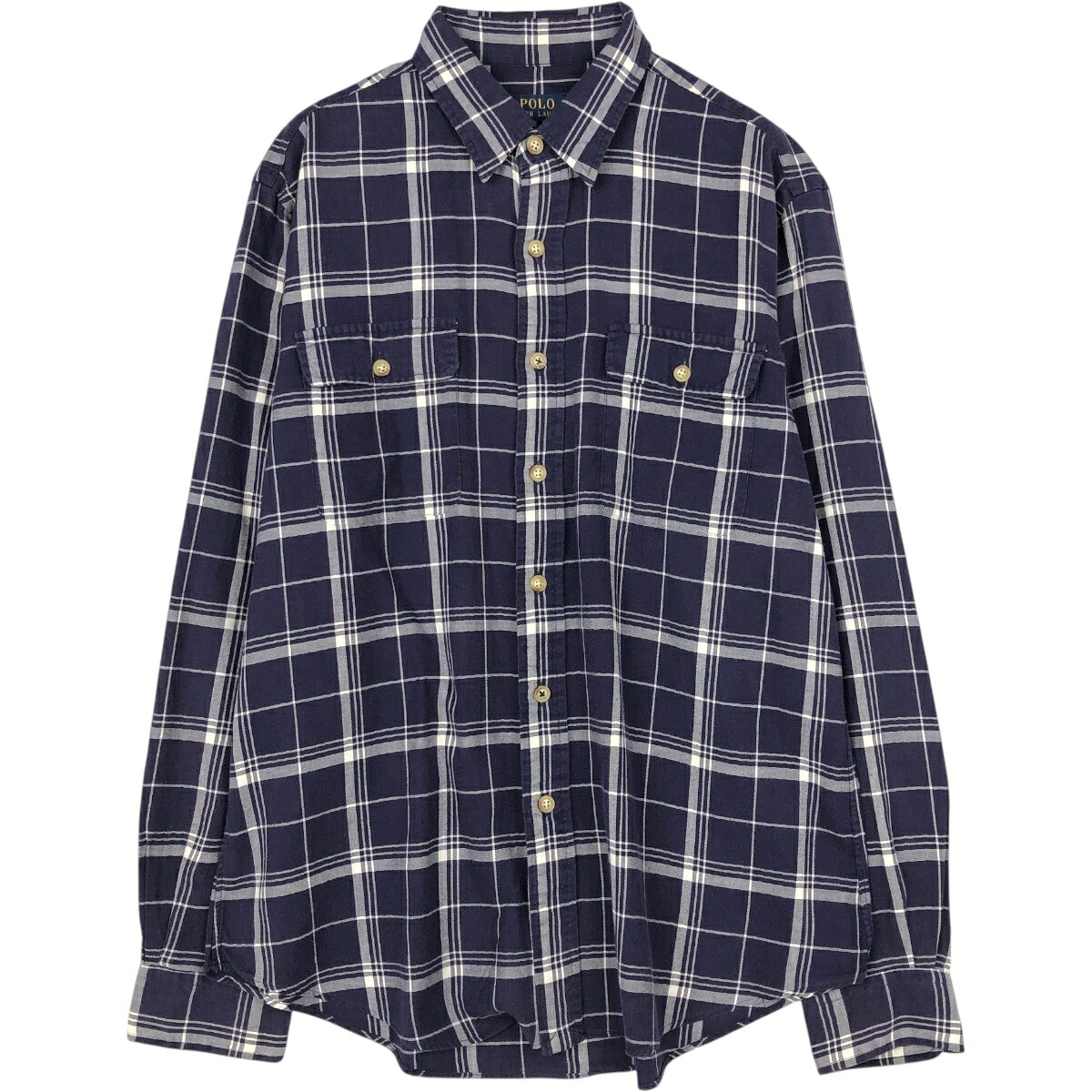 Ralph Lauren/ラルフローレン POLO Ralph Lauren  長袖 コットンチェックシャツ