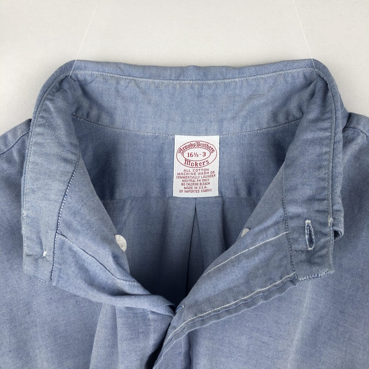 古着 ～90年代 ブルックスブラザーズ Brooks Brothers MAKERS 長袖 ボタンダウンシャツ USA製 メンズL相当 ヴィンテージ /eaa669131 【中古】 【261012】