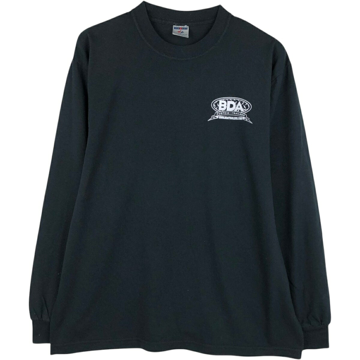 Jerzees/ジャージーズ BDA Trailers Inc ロングTシャツ ロンT