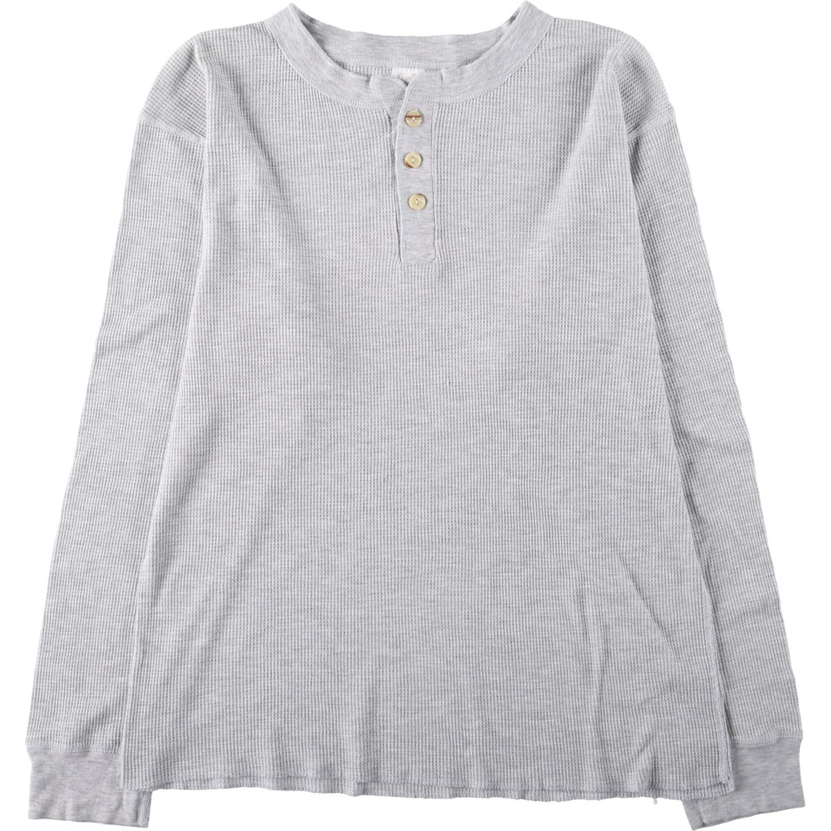 Hanes/ヘインズ サーマルロンT ワッフル