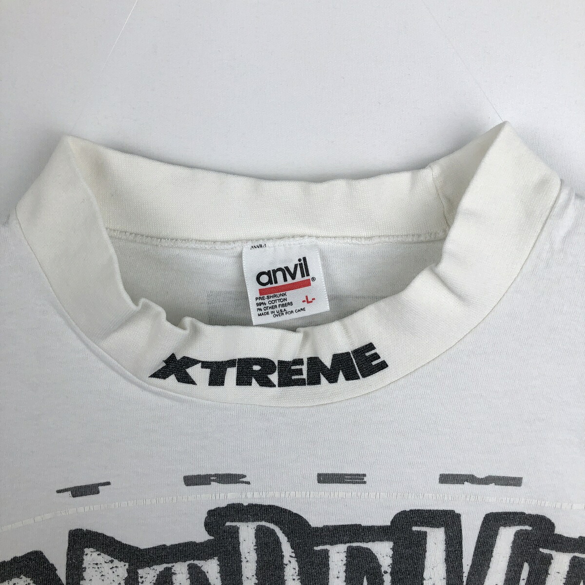 古着 90年代 アンビル Anvil XTREME ハイネック ロングTシャツ ロンT USA製 メンズL相当 ヴィンテージ /eaa669428 【中古】 【260823】