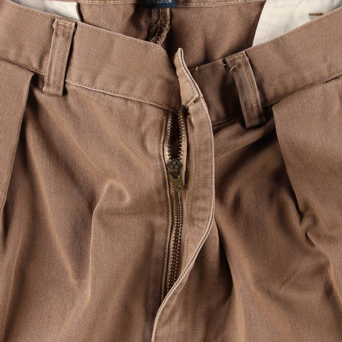 古着 ラルフローレン Ralph Lauren POLO by Ralph Lauren TYLER SHORT ツータック チノショーツ ショートパンツ メンズw34相当 /eaa669459 【中古】 【260809】