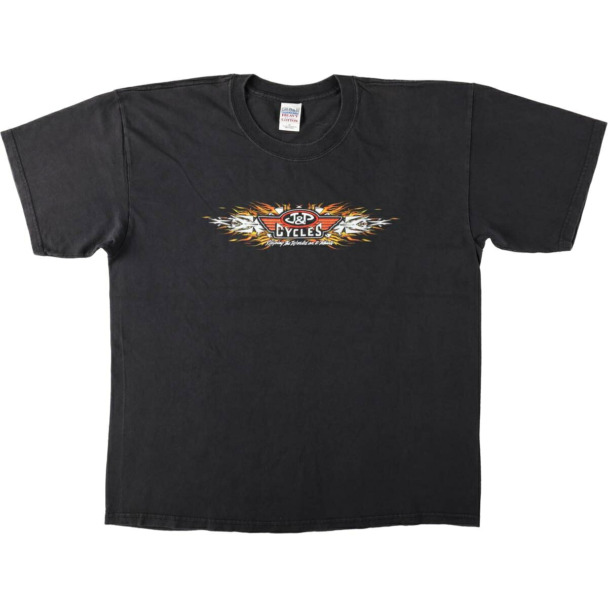 GILDAN/ギルダン J&P Cycles  モーターサイクル バイクTシャツ