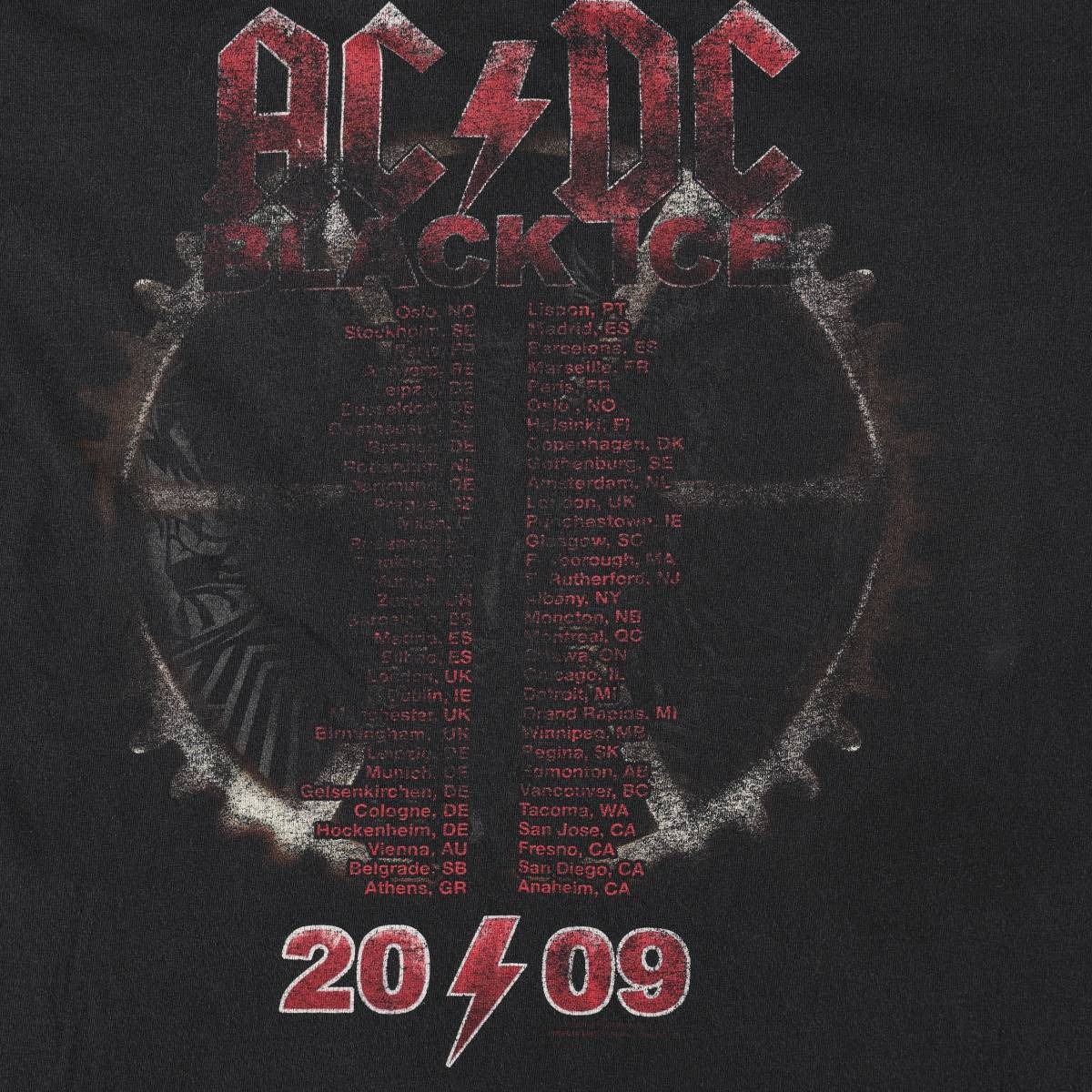 Anvil/アンビル AC/DC エーシーディーシー バンドTシャツ バンT