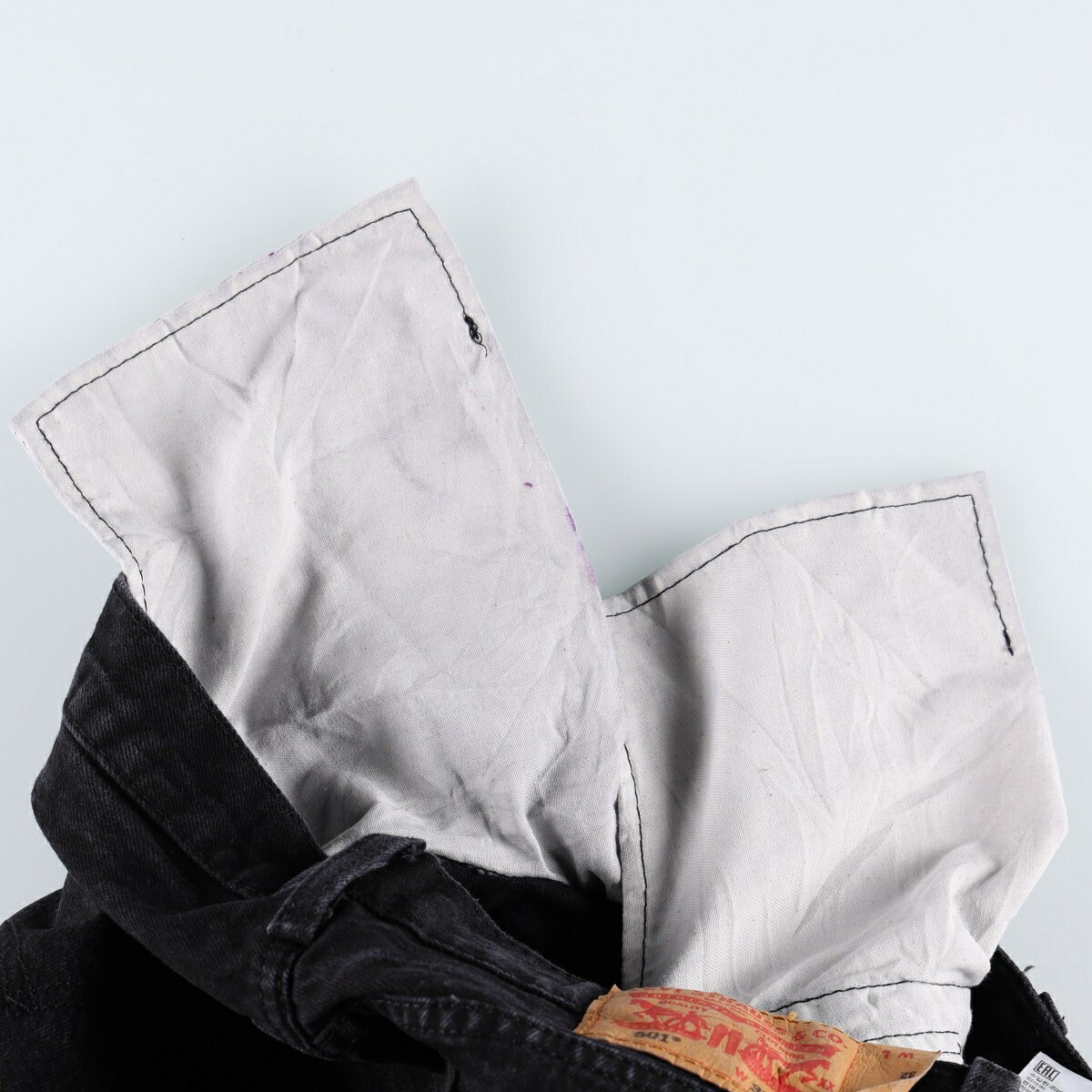Levi's/リーバイス 501 ブラックデニムショーツ ショートパンツ