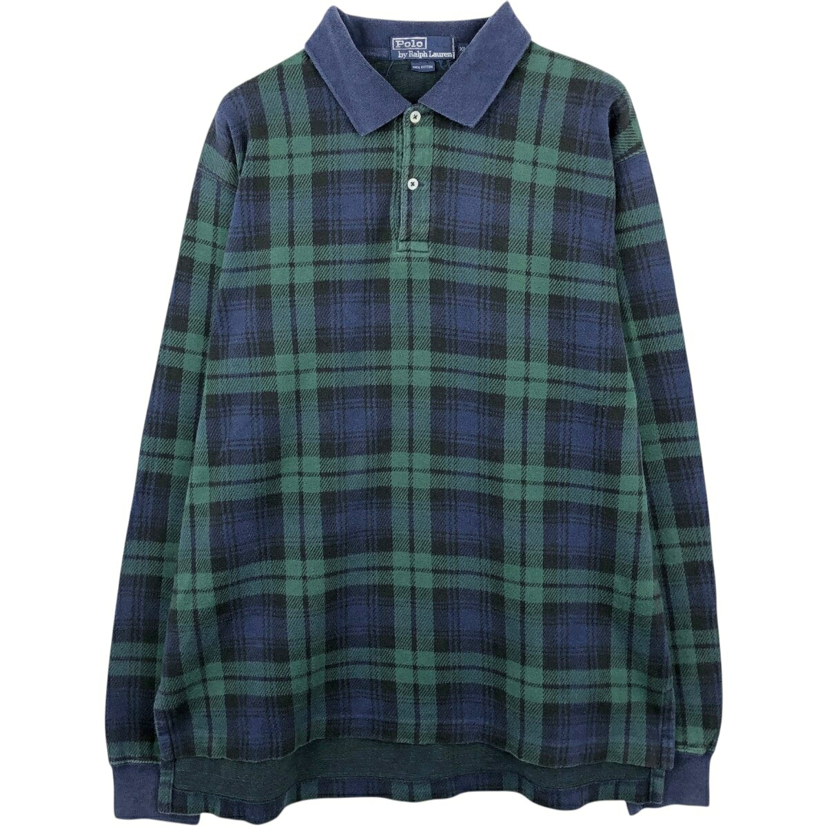 Ralph Lauren/ラルフローレン POLO by Ralph Lauren 長袖 チェック ポロシャツ