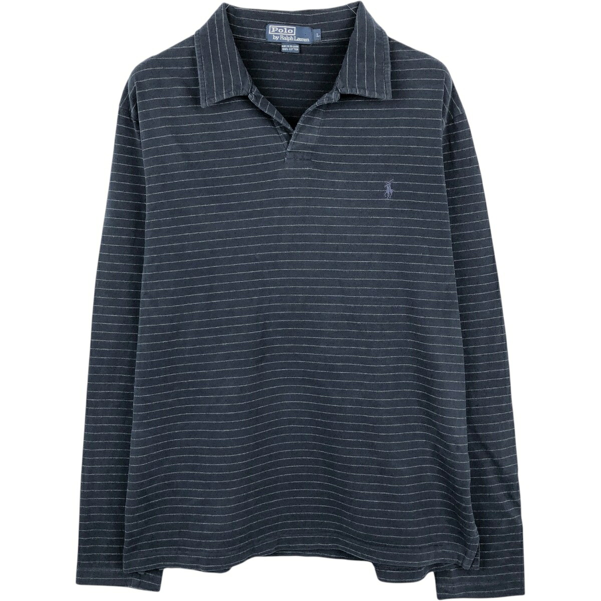 Ralph Lauren/ラルフローレン POLO by Ralph Lauren 長袖 ボーダー ポロシャツ