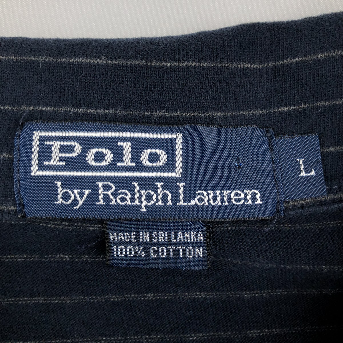 Ralph Lauren/ラルフローレン POLO by Ralph Lauren 長袖 ボーダー ポロシャツ