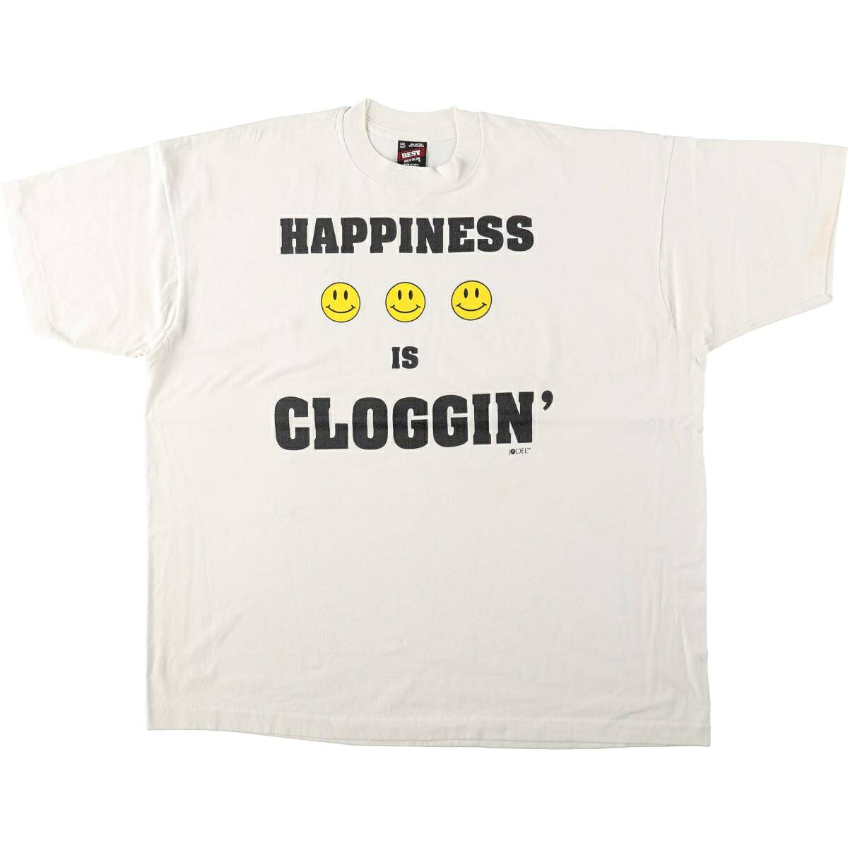 FRUIT OF THE LOOM/フルーツオブザルーム メッセージプリントTシャツ