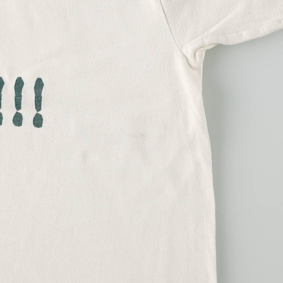 Hanes/ヘインズ BEEFY-T メッセージプリントTシャツ