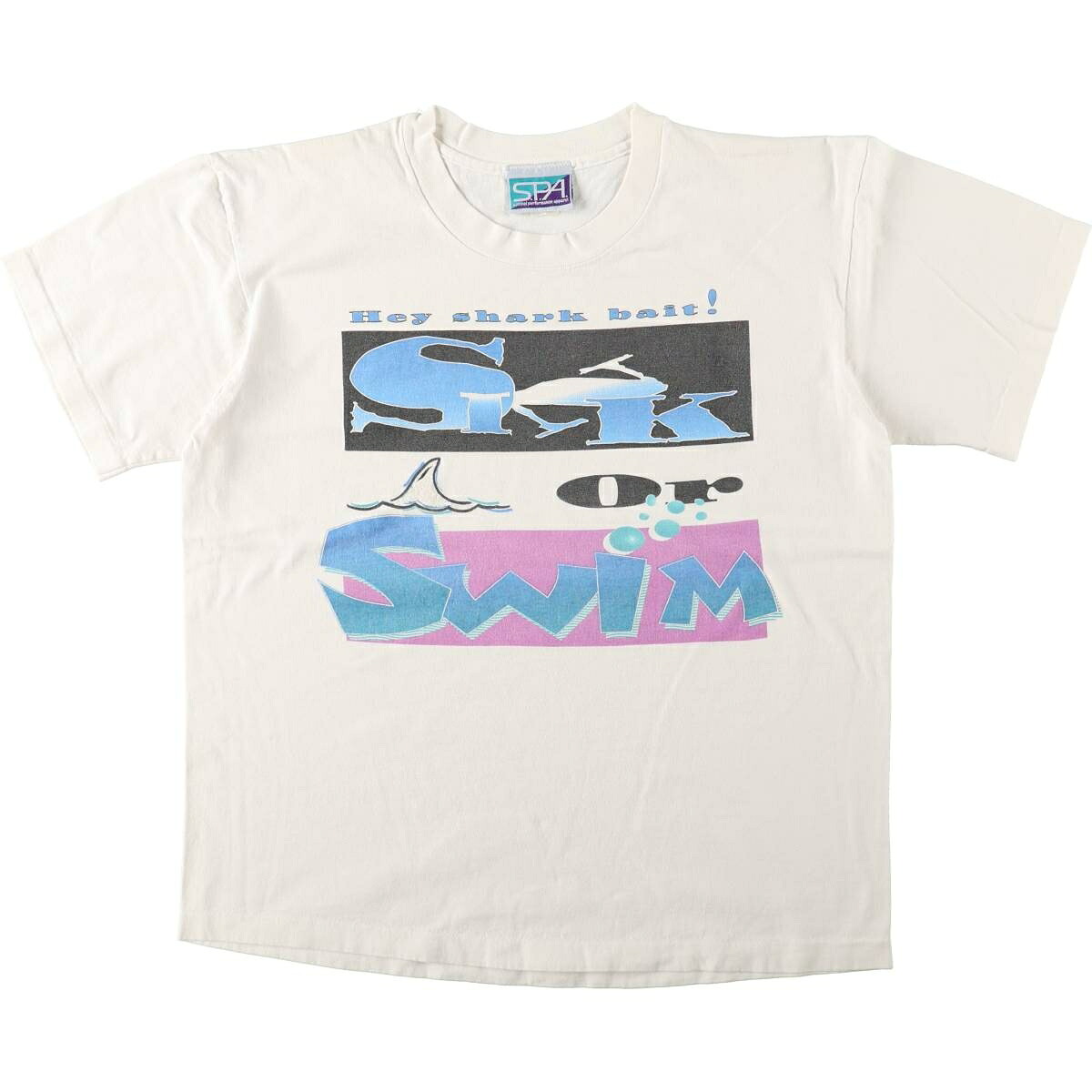 SPA メッセージプリントTシャツ
