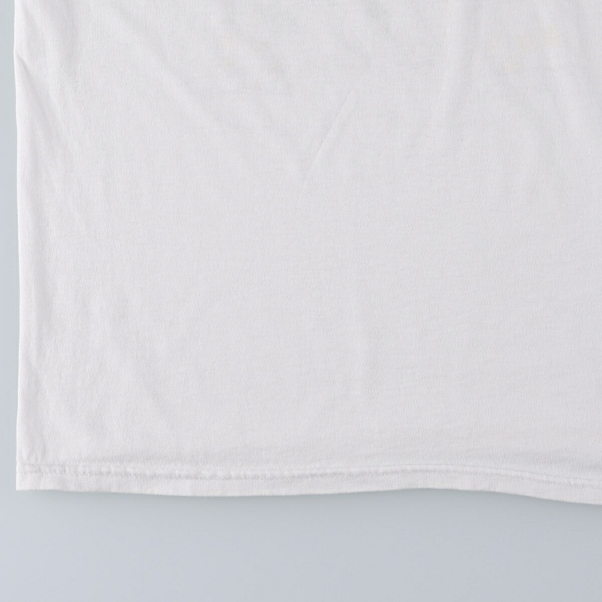 Hanes/ヘインズ HEAVYWEIGHT 50/50 メッセージプリントTシャツ