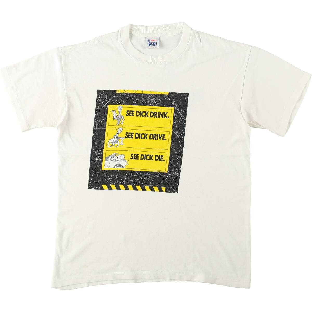 AMERICA'S FINEST メッセージプリントTシャツ