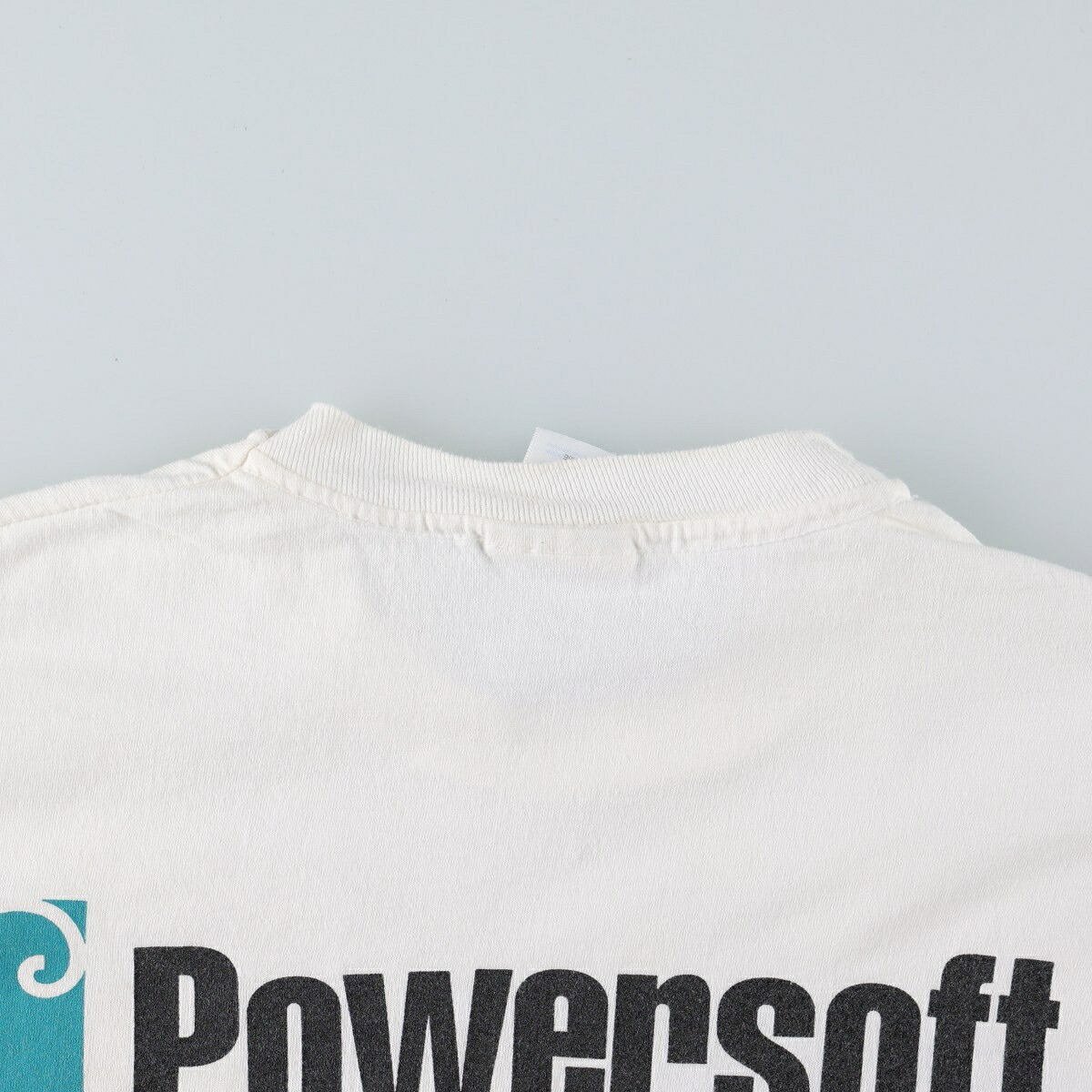 Hanes/ヘインズ Powersoft アドバタイジングTシャツ
