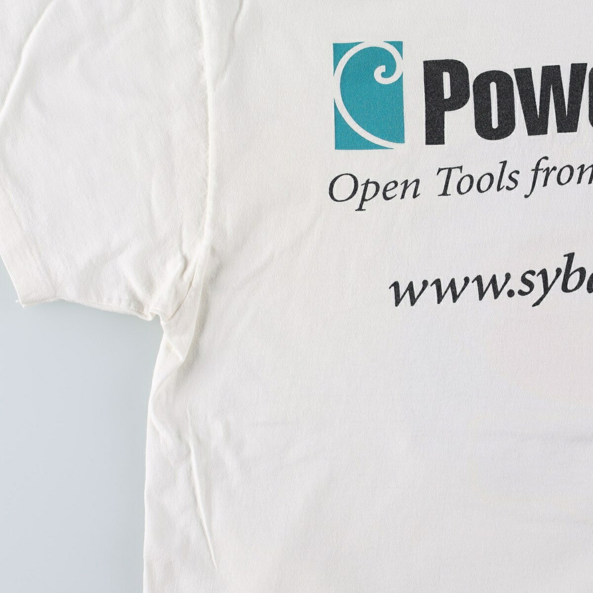 Hanes/ヘインズ Powersoft アドバタイジングTシャツ