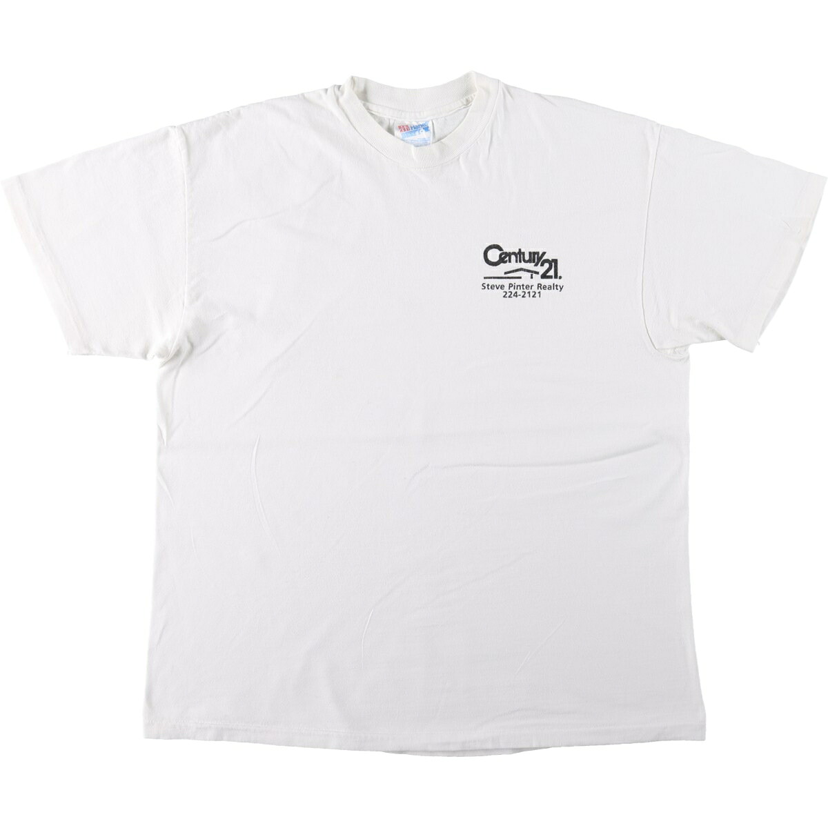 Hanes/ヘインズ BEEFY-T CENTURY 21 アドバタイジングTシャツ