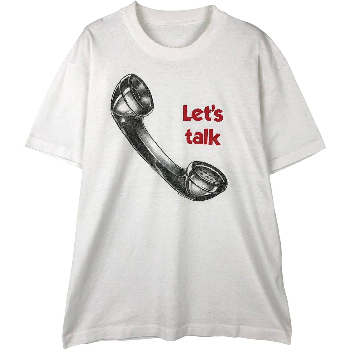 メッセージプリントTシャツ
