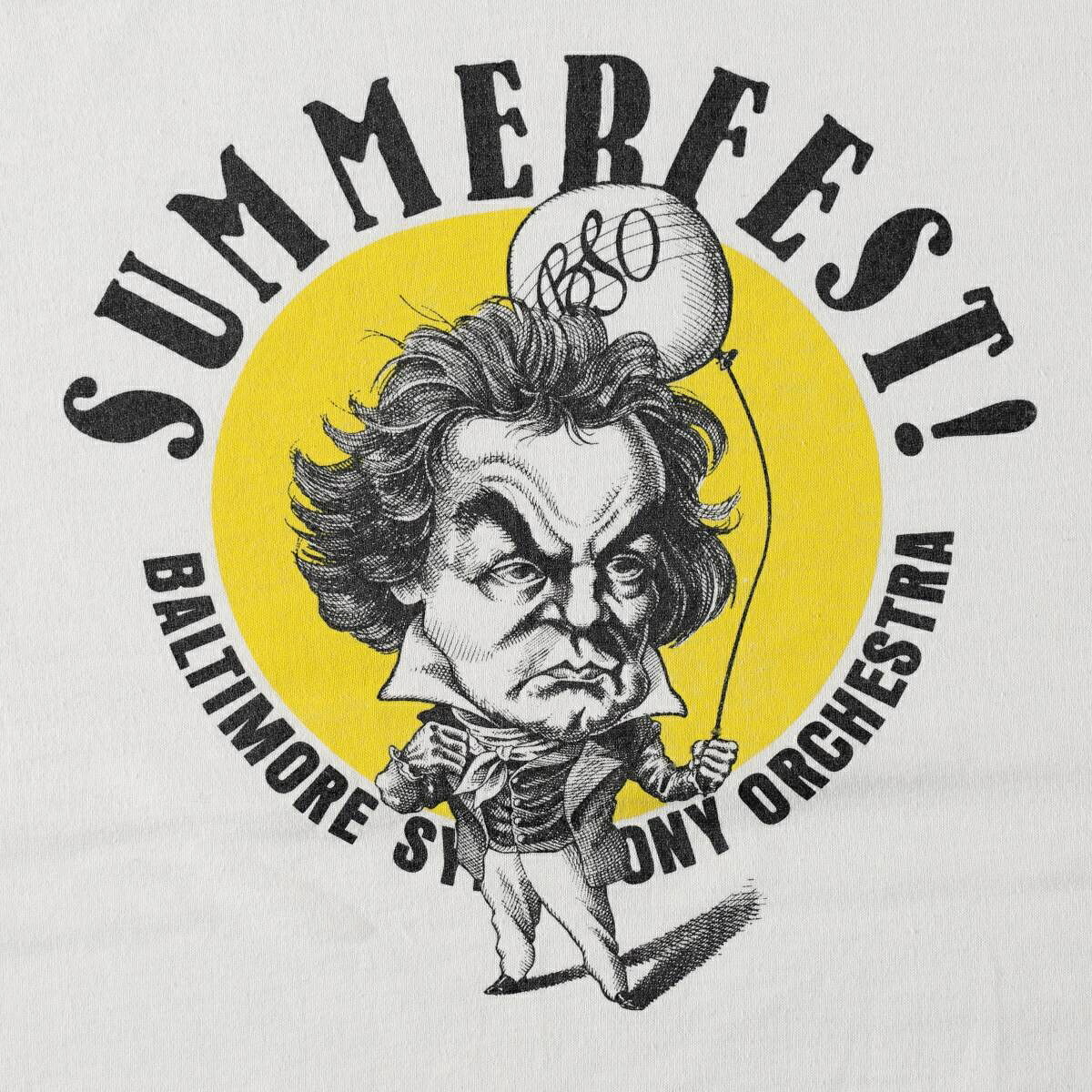 SCREEN STARS/スクリーンスターズ BALTIMORE SYMPHONY ORCHESTRA ベートーヴェン プリントTシャツ