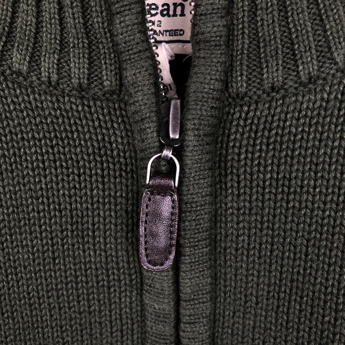 L.L.Bean/エルエルビーン コットンニットハーフジップセーター