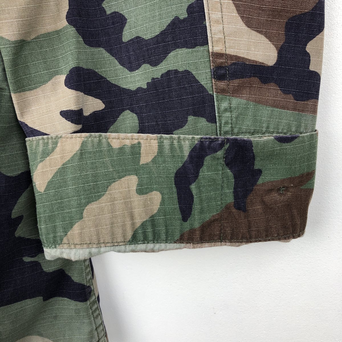 COAT HOT WEATHER WOODLAND CAMOUFLAGE PATTERN COMBAT B.D.U ミリタリージャケット