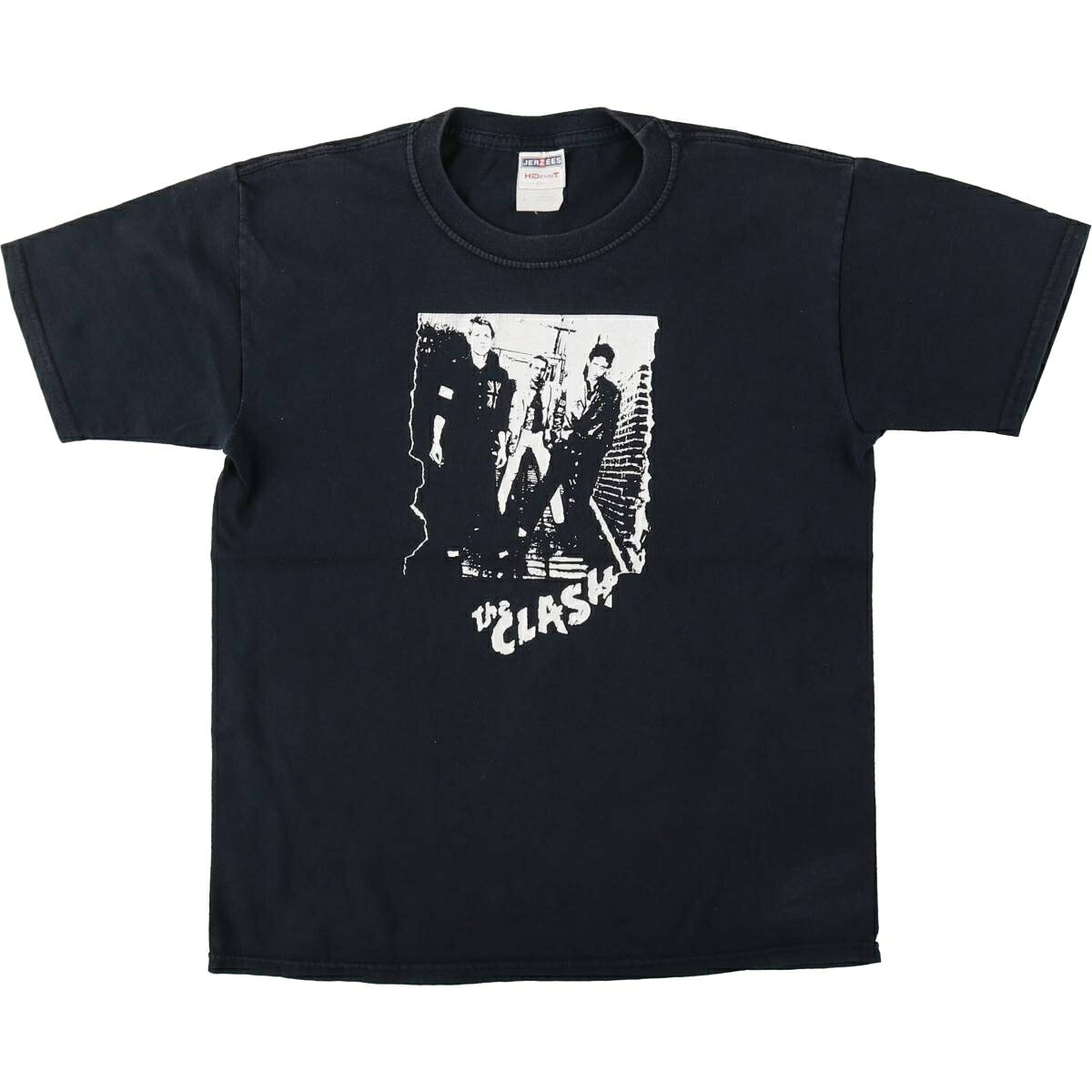 Jerzees/ジャージーズ THE CLASH クラッシュ バンドTシャツ バンT