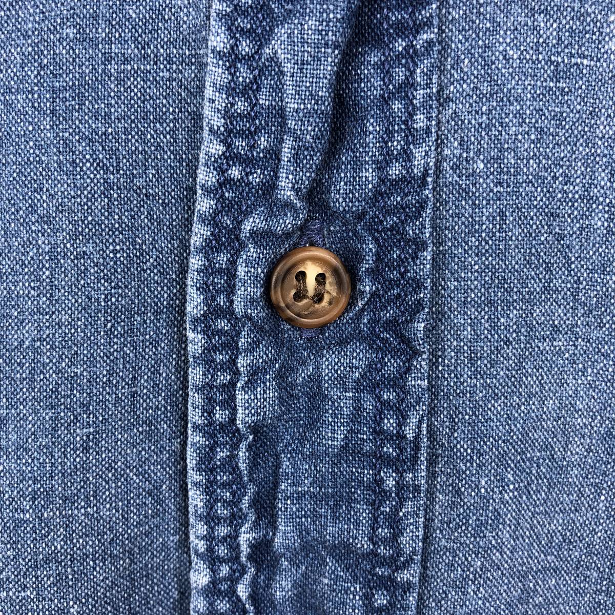 GAP/ギャップ オールドギャップ 半袖 リネン ボタンダウンシャツ