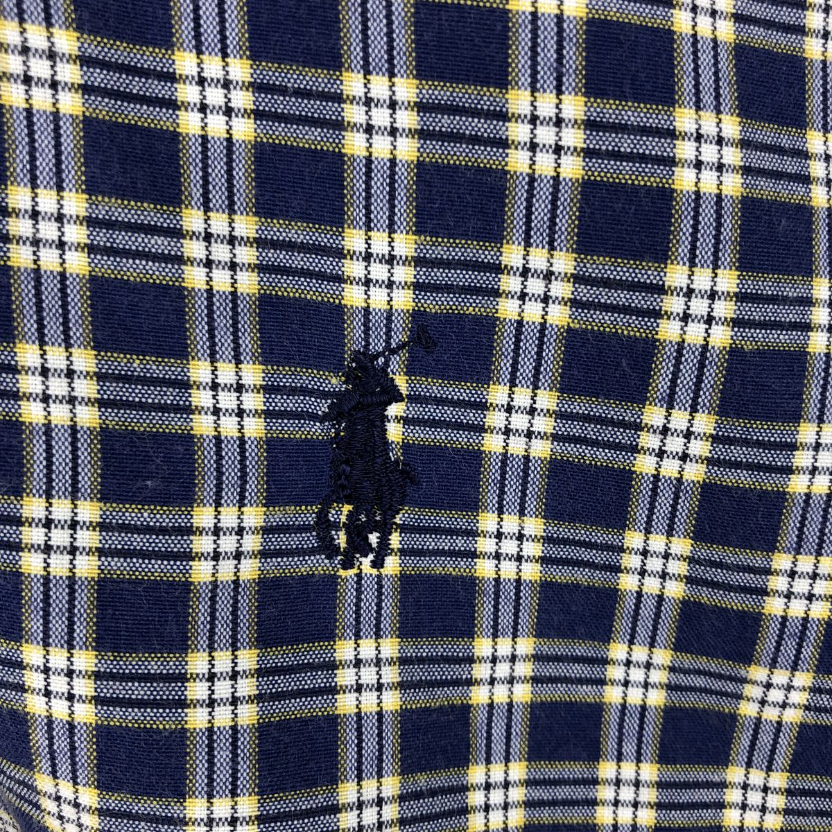 Ralph Lauren/ラルフローレン POLO by Ralph Lauren 半袖 ボタンダウン チェックシャツ