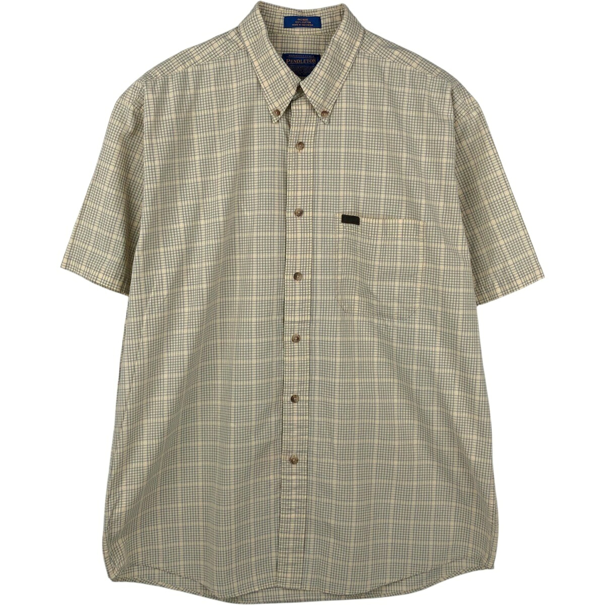 PENDLETON/ペンドルトン 半袖 ボタンダウン チェックシャツ