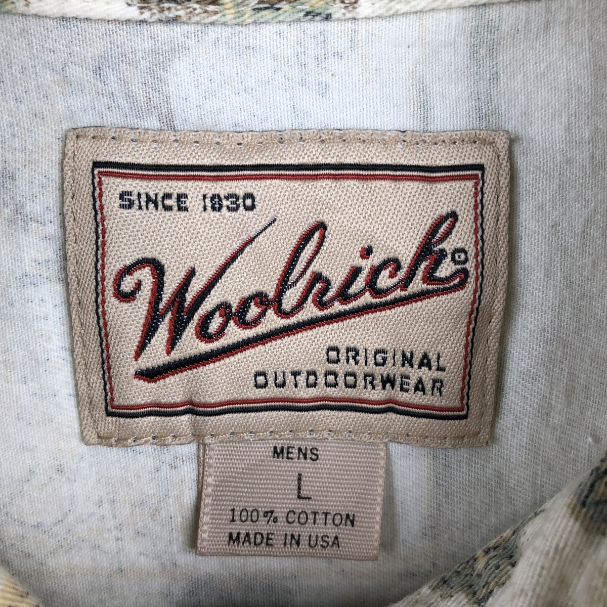 WOOLRICH/ウールリッチ 半袖 ボタンダウンシャツ
