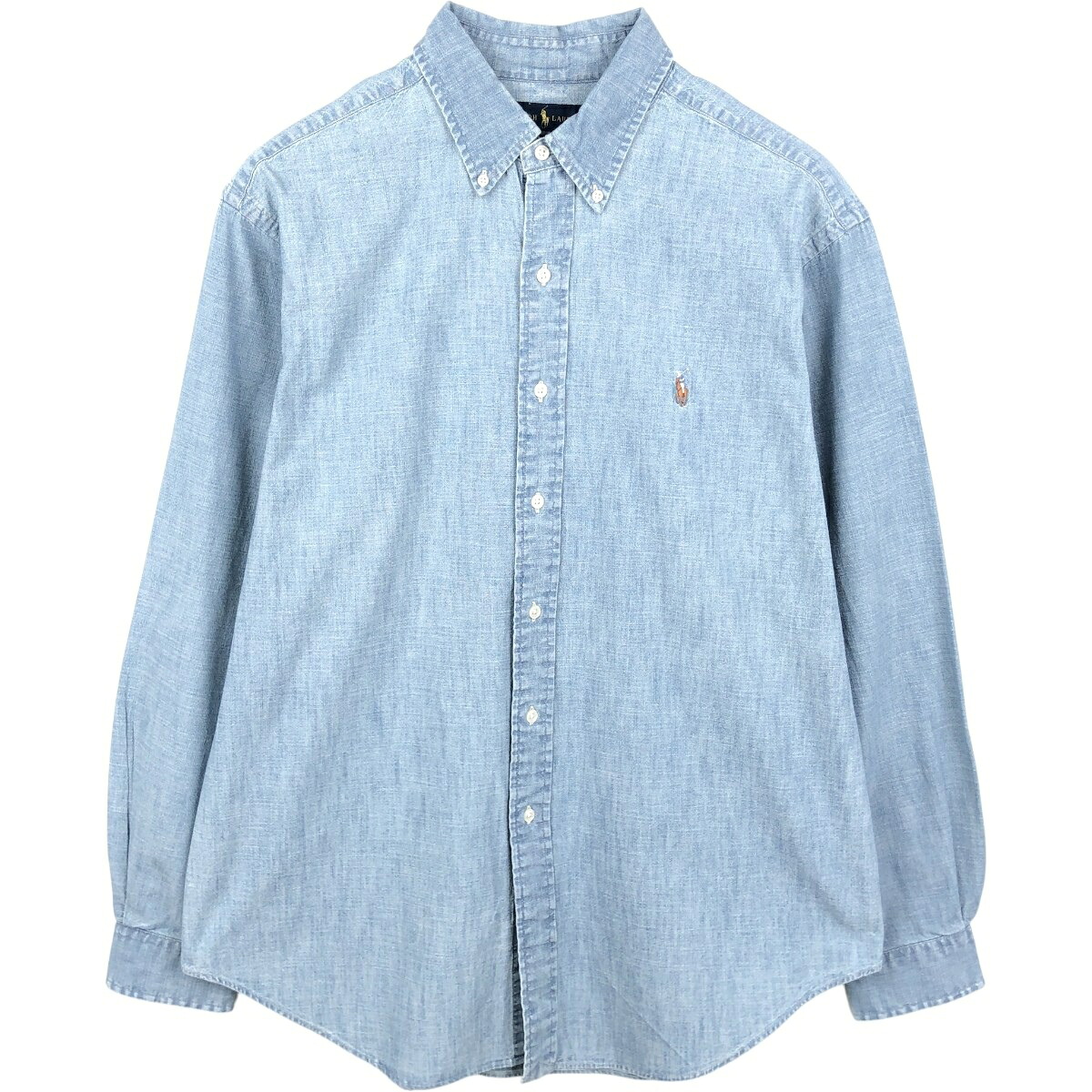 Ralph Lauren/ラルフローレン CLASSIC FIT クラシックフィット 長袖 シャンブレーシャツ