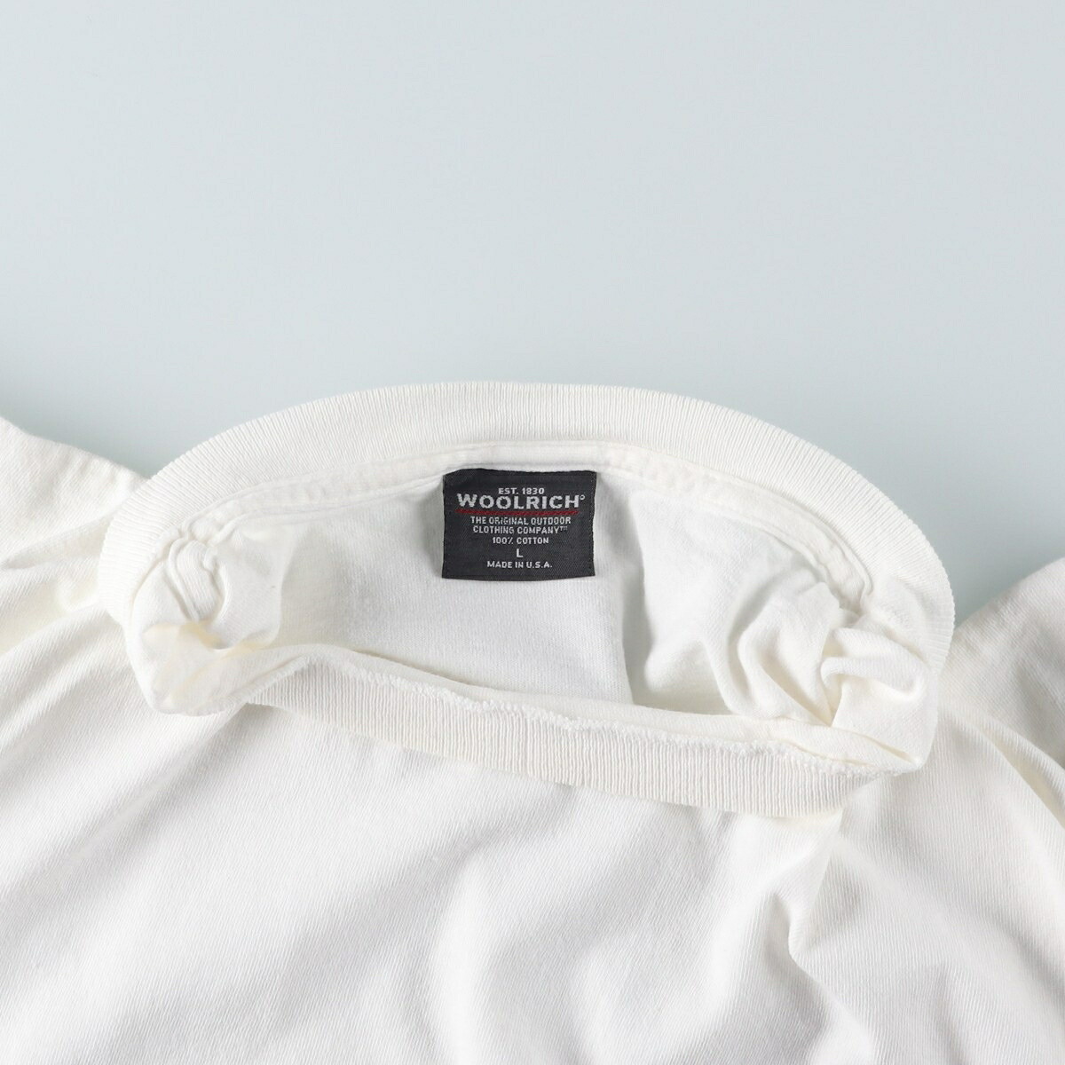WOOLRICH/ウールリッチ 半袖 ロゴTシャツ