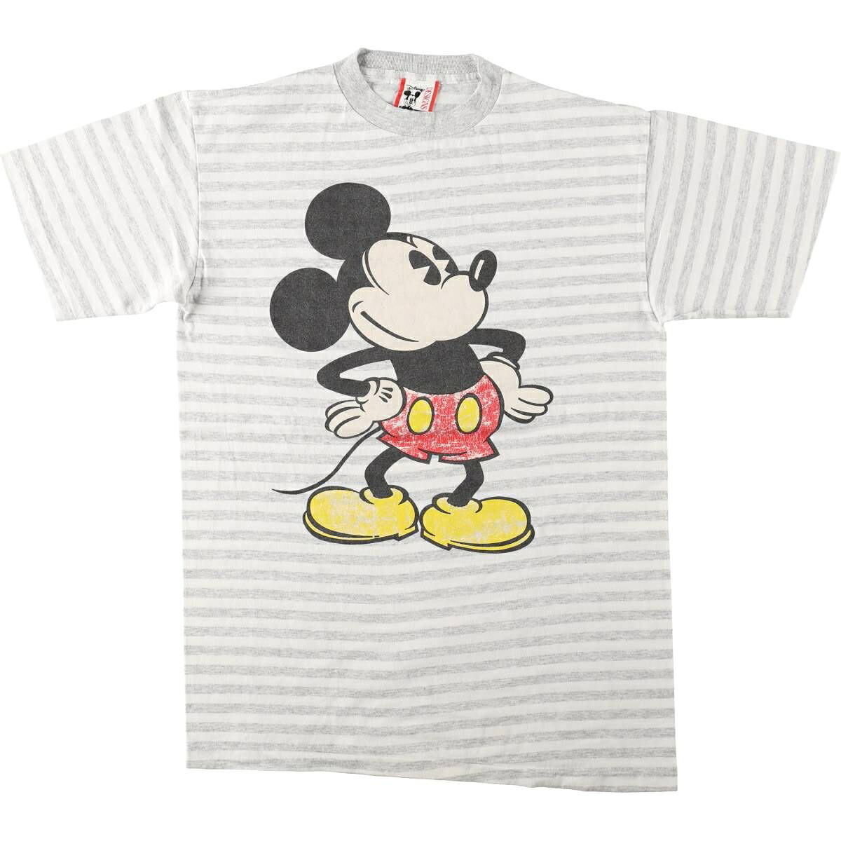 Disney/ディズニー MICKEY MOUSE ミッキーマウス キャラクタープリントTシャツ