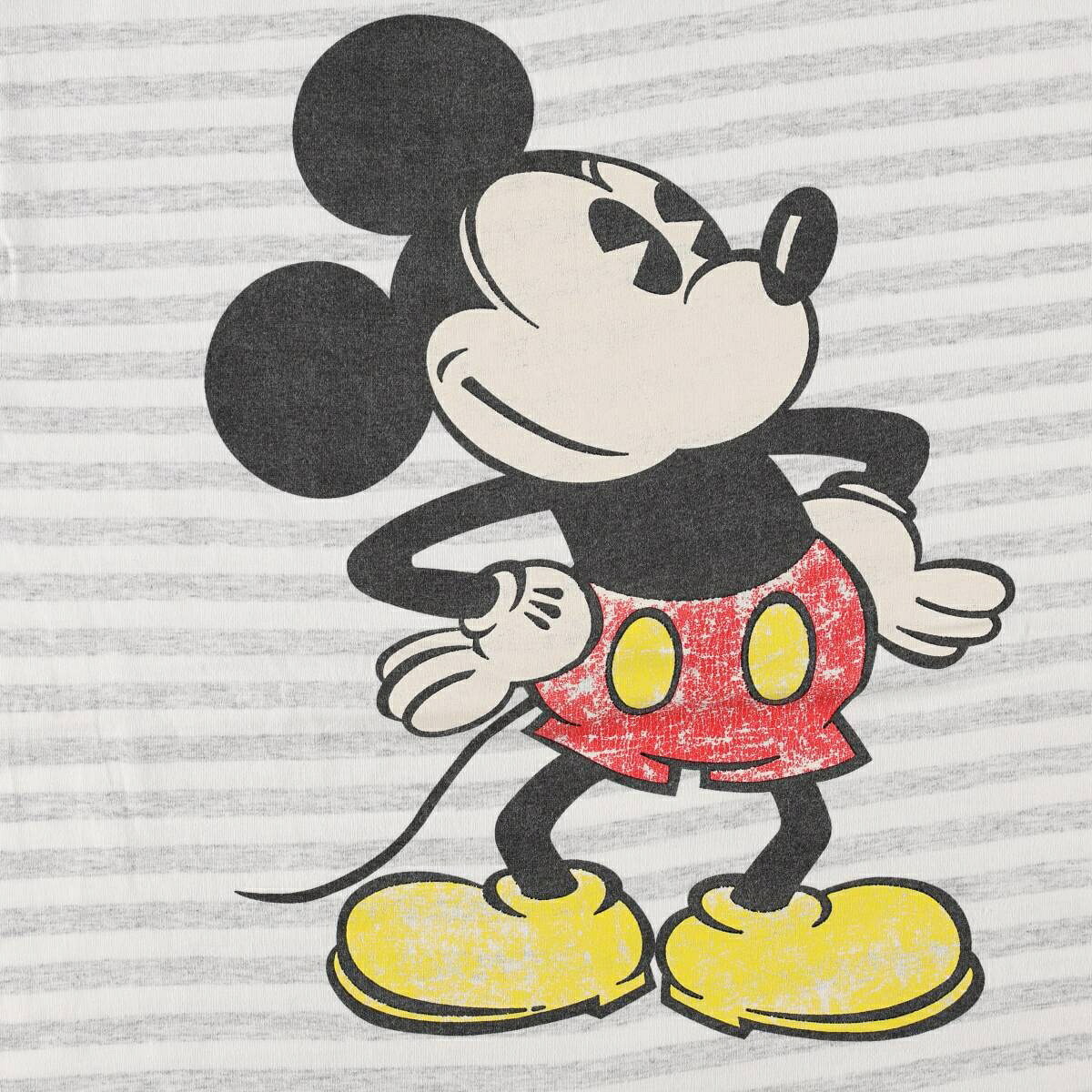 Disney/ディズニー MICKEY MOUSE ミッキーマウス キャラクタープリントTシャツ