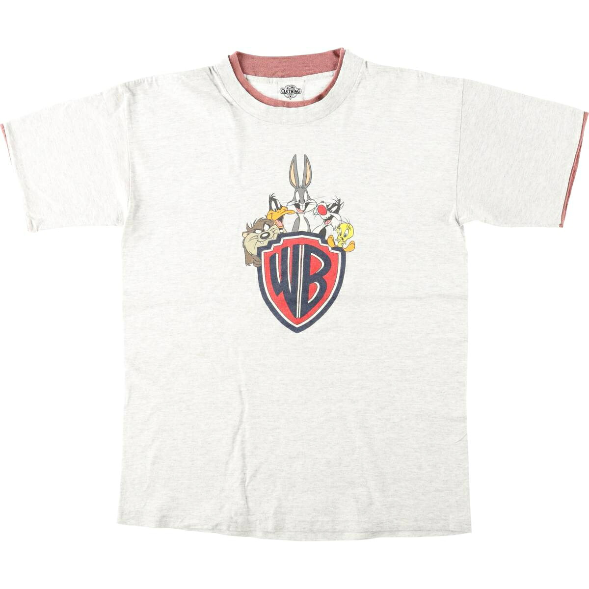 ACME CLOTHING CO LOONEY TUNES ルーニーテューンズ キャラクタープリントTシャツ
