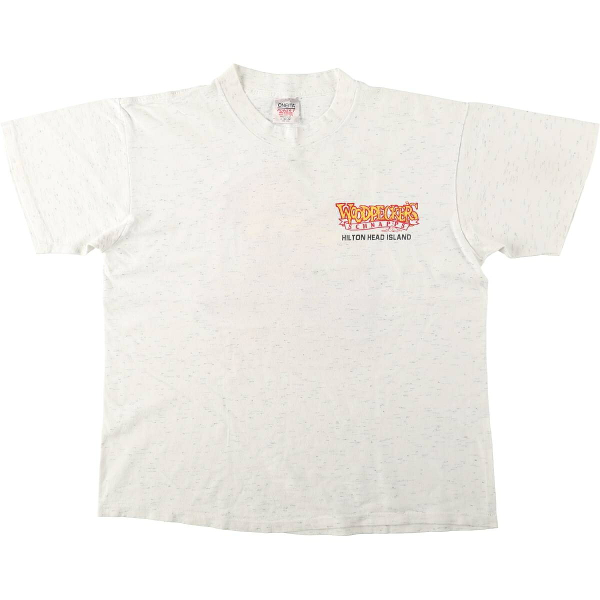 ONEITA/オニータ WOODY WOODPECKER ウッディーウッドペッカー キャラクタープリントTシャツ