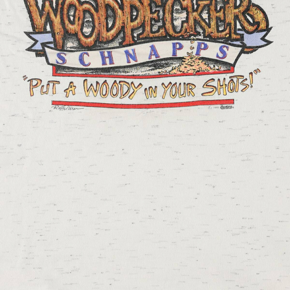 ONEITA/オニータ WOODY WOODPECKER ウッディーウッドペッカー キャラクタープリントTシャツ