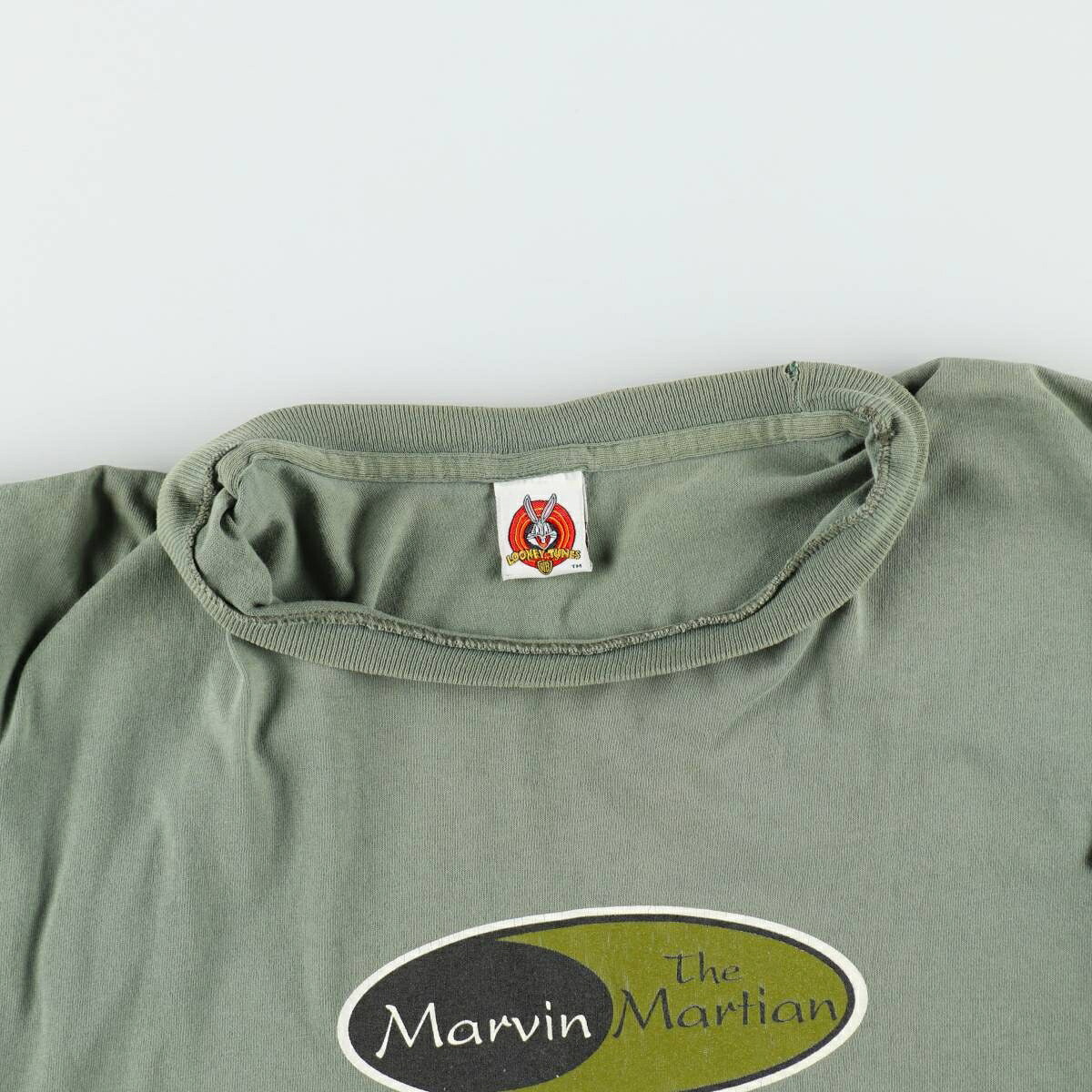 LOONEY TUNES ルーニーテューンズ マービンザマーシャン キャラクタープリントTシャツ
