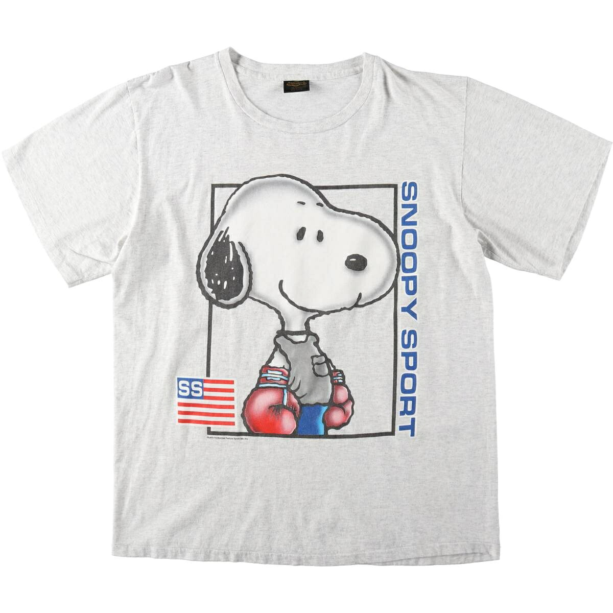 Changes SNOOPY スヌーピー キャラクタープリントTシャツ