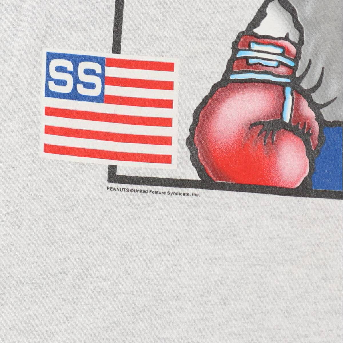 Changes SNOOPY スヌーピー キャラクタープリントTシャツ