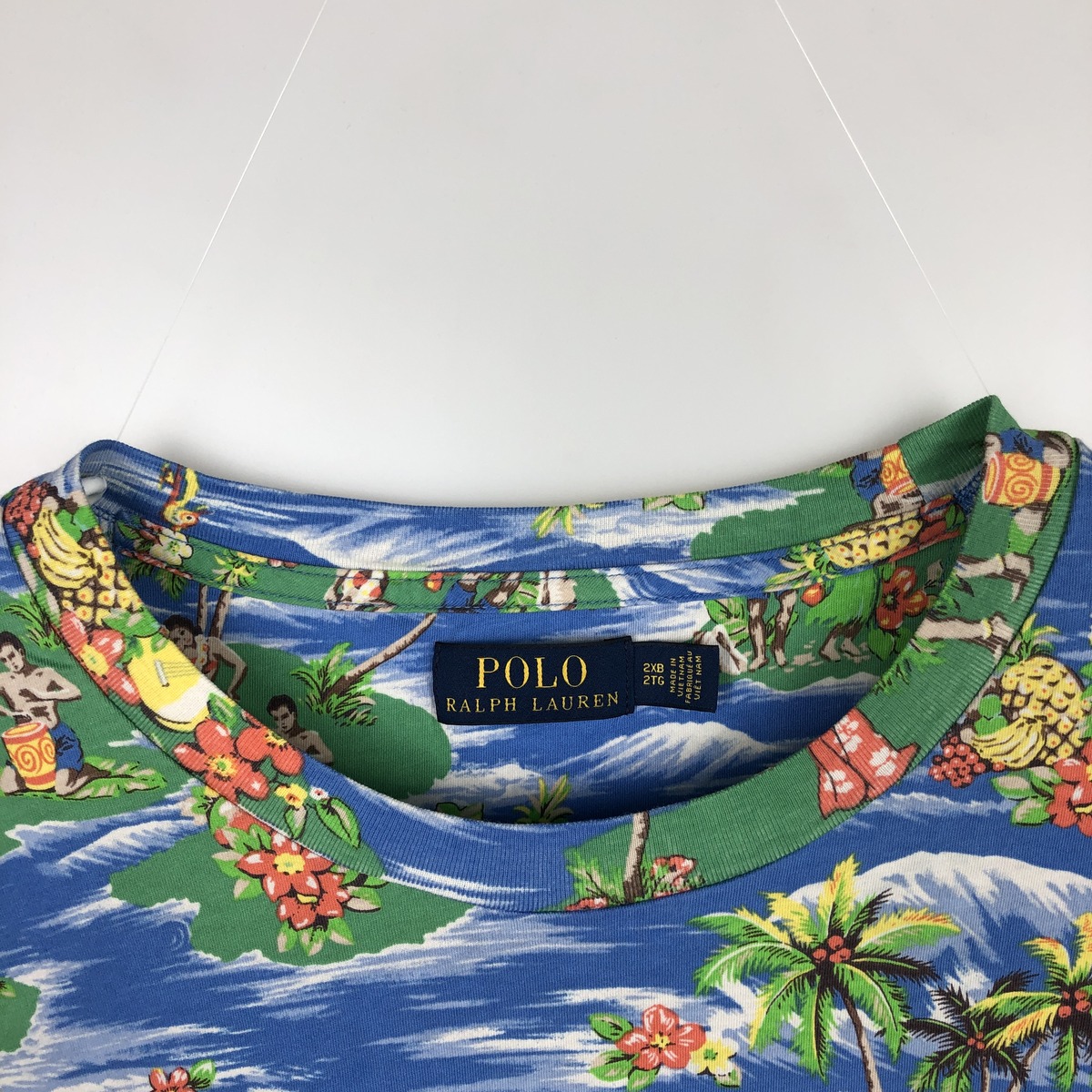古着 ラルフローレン Ralph Lauren POLO RALPH LAUREN 総柄 半袖 ポケットTシャツ メンズXXL相当 /eaa661653 【中古】 【260817】