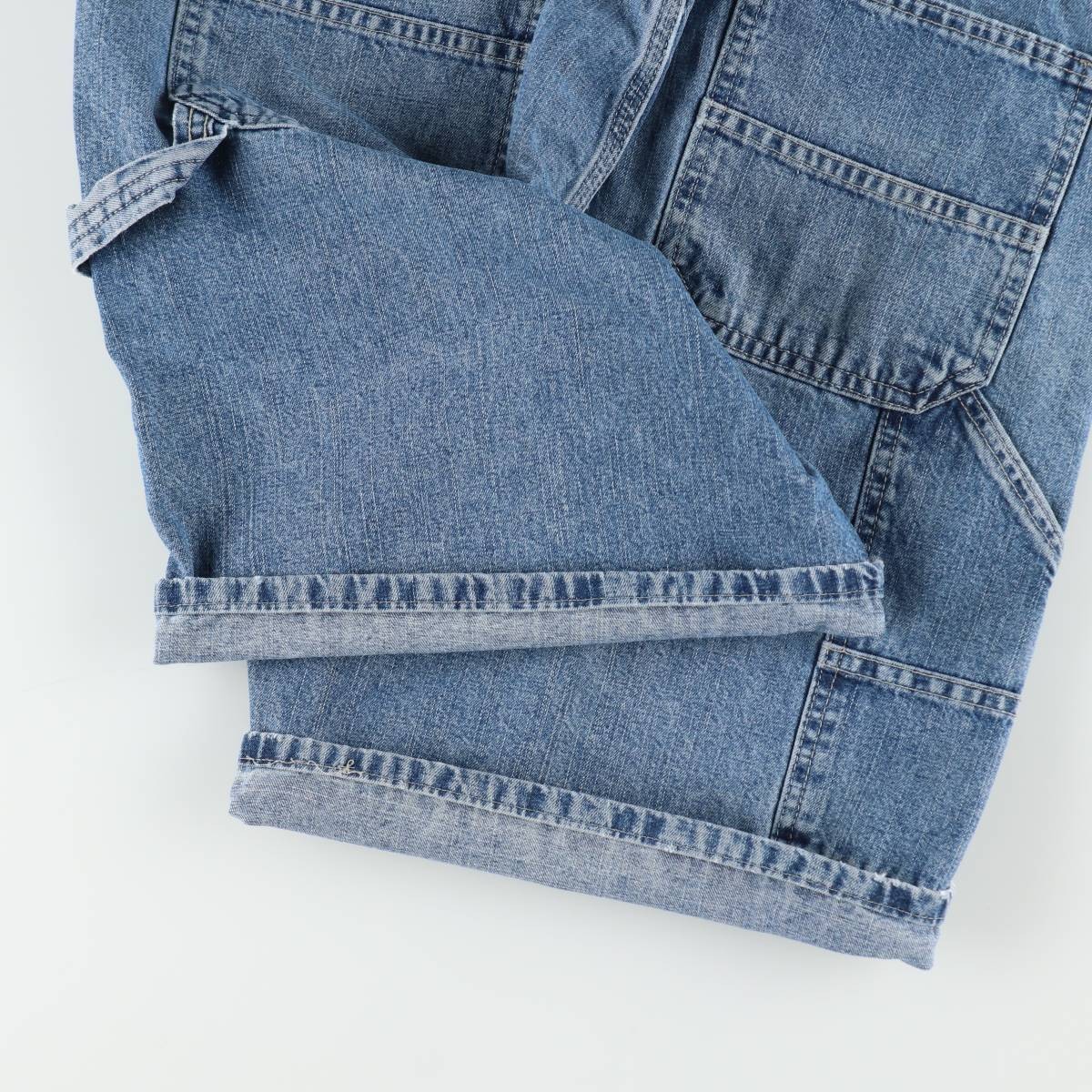 古着 リー Lee DUNGAREES デニムペインターショーツ ハーフパンツ メンズw34相当 /eaa661874 【中古】 【260725】